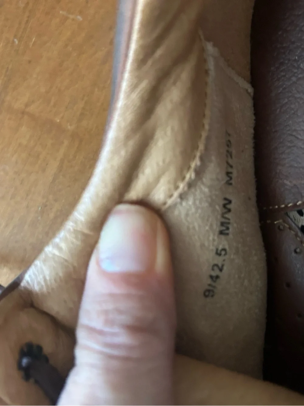 Born Men's 9 Brown Leather Oxford Preppy Old Money Shoes
